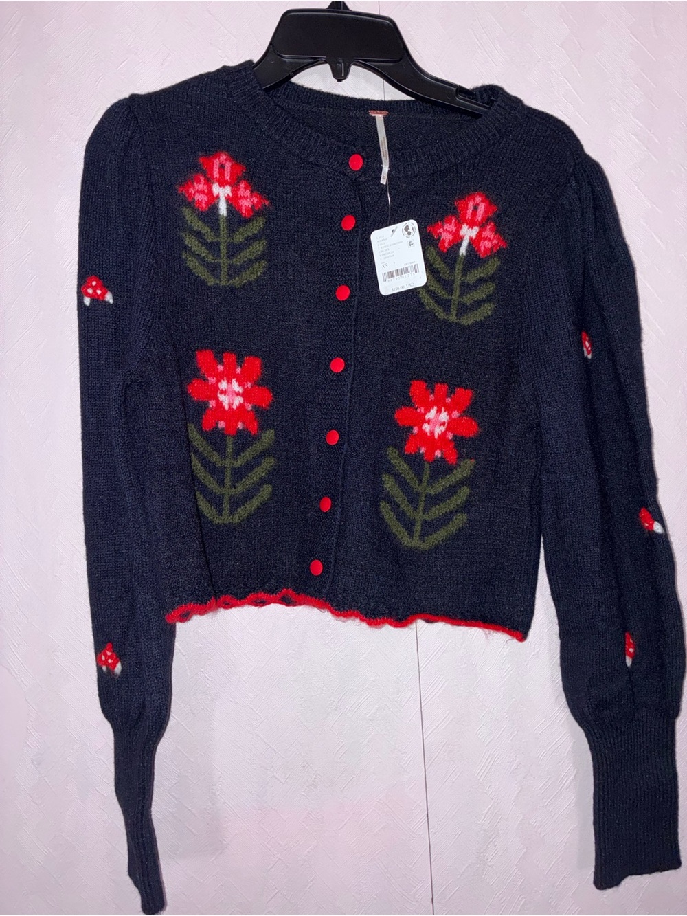 Free People Nonna Crew neck Cardi - Picture 6 of 12